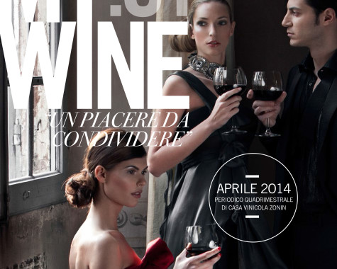 Cover Magazine per ZONIN 1821