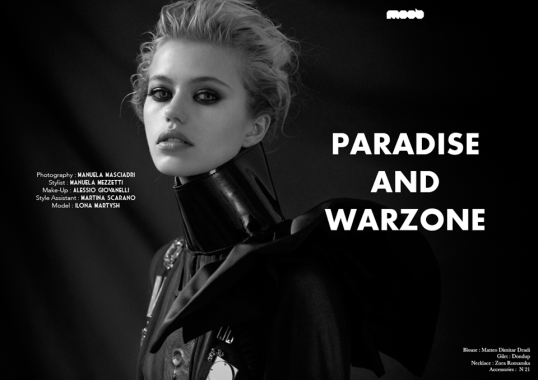 PARADISE AND WAR ZONE - Editorial
