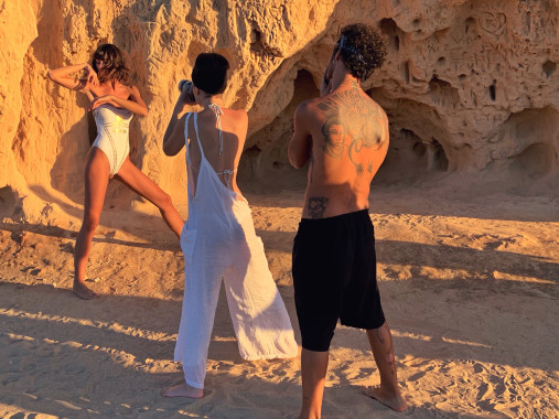 Hair Campaign in Ibiza: Alessandro Gesuita